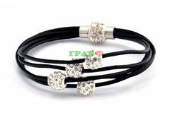 Луксозна гривна Шамбала с топчета – 4бр