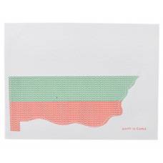 Фолио за стъкло с цветовете на българския трибагреник