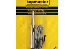 Пробна лампа за напрежение 6-24V – Авто-тестер Topmaster в Магазин Образцов Дом