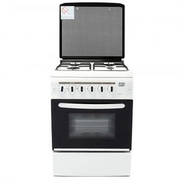 Газова печка Star-Light FCF60GRTW, 4 Нагревателни зони, Ел. запалване, Безопастност котлон и фурна, Грил, Въртящ се шиш,…