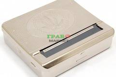 Стилна метална табакера за тютюн и цигари