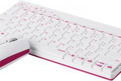 Комплект безжични клавиатура и мишка RAPOO 8000 Бял артикул RAPOO-12786