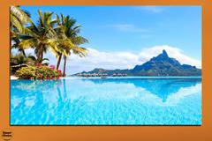 Картина пано за стена от 1 част – Бора Бора островът на влюбените – HD-727-1