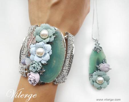 Луксозна колекция бижута с естествен камък и подаръци за жени