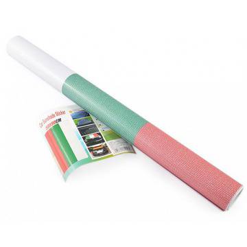 Перфорирано фолио за автомобини стъкла в цветовете на българския трикольор