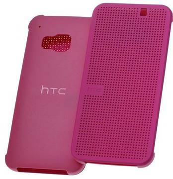 HTC Dot View Premium for HTC One M9 розов Калъф за смартфон артикул 99H20113-00