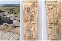 Откриха безценна икона от слонова кост при разкопките на крепостта Русокастро