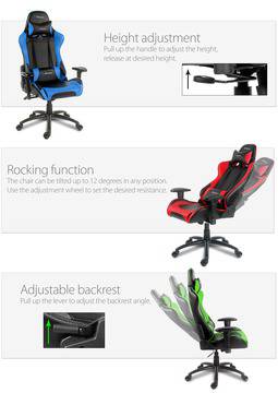 Геймърски стол Arozzi Verona Gaming Chair черен