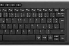 RAPOO K2600 безжичнa мини клавиатура с тъчпад сива артикул RAPOO-16943