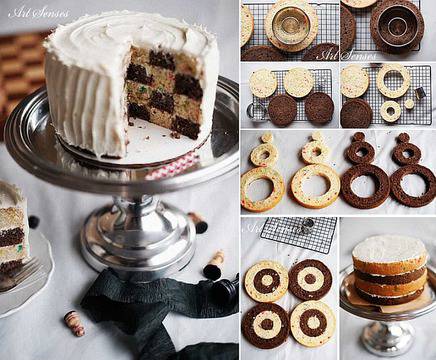 Бърза и лесна шахматна торта