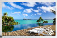 Картина пано за стена от 1 част с изглед от остров Мавриций – HD-728-1