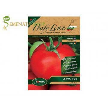 Семена на червени Супер ранни домати Финал F1 за оранжерии (полудетерминантен)