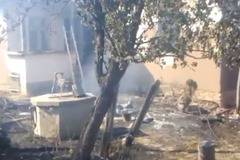 Пожар изпепели къщи в монтанското село Славотин (СНИМКИ)