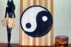 Ръчно Изработено Пано Yin Yang