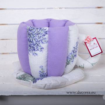 2025-ID. Текстилен панер чаша с Лавандула