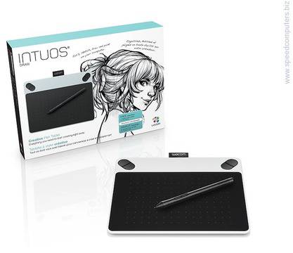 Wacom Intuos Draw Pen Small Бял графичен таблет артикул CTL-490DW-N