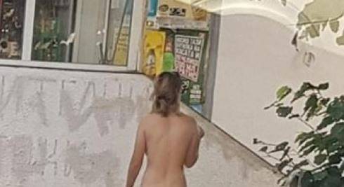 Чисто гола жена се разхожда по бургаските улици (СНИМКА 18+)
