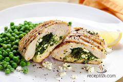 Пилешки джоб със спанак