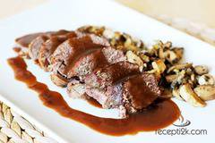 Рецепта за: Сърнешко с гъби