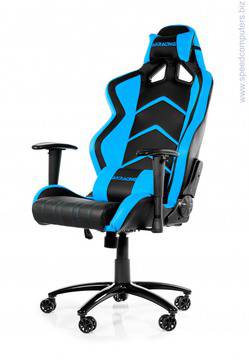 Геймърски стол AKRACING Player Gaming Chair черен син