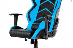 Геймърски стол AKRACING Player Gaming Chair черен син