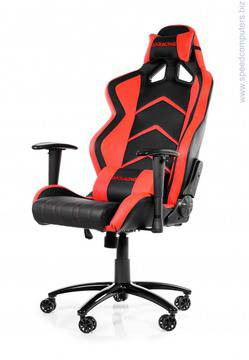Геймърски стол AKRACING Player Gaming Chair черен червен