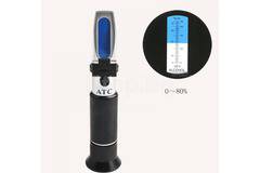 Професионален рефрактометър за алкохол 0-80%