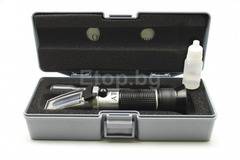 Професионален рефрактометър за антифриз, adblue, течност за чистачки, електролит акумулатори 5в1