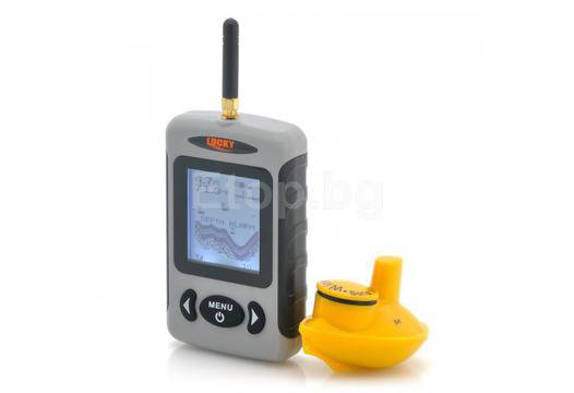 Сонар за риболов с безжичен сензор обхват 100 метра