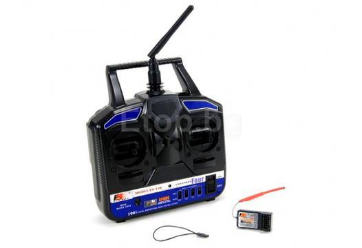 FlySky FS-T4B – 4 КАНАЛНА АПАРАТУРА
