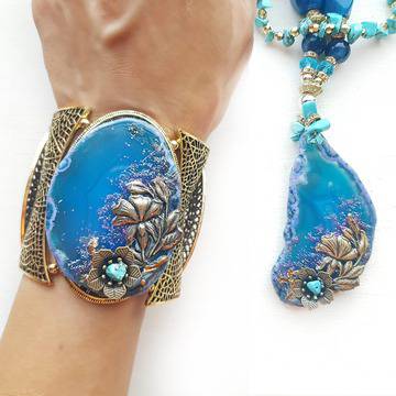 Красиви винтидж колиета и гривни от бижута за ЕСЕН