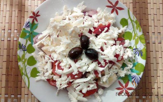 Рецепта за: Шопска салата