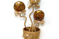 Сувенир – Декоративно цвете на парите и изобилието – 37 см. Модел DM-9014