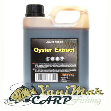 Течен екстракт от стриди 1л, Добавки за микс за протеинови топчета и захранки за риболов на шаран
