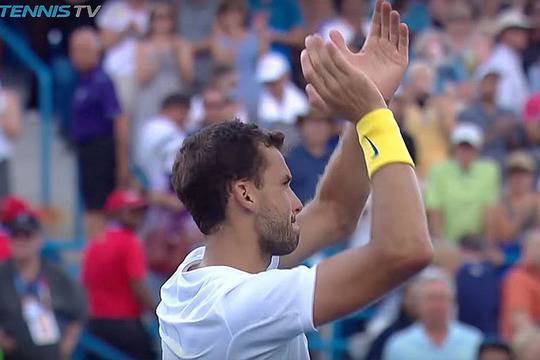 Григор Димитров с титлата в Синсинати