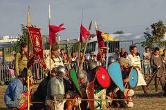 Зрелищна възстановка на битката край Ахелой за 1100 годишнина от победата на цар Симеон I (СНИМКИ)