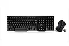 Комплект мишка и клавиатура, Безжични, FanTech WK-890, Черен артикул 6049