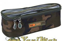 Чанта Fox камуфлаж – slim, Чанта за риболовни принадлежности и аксесоари за риболов на шаран
