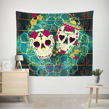 Skull Wall Tapestries