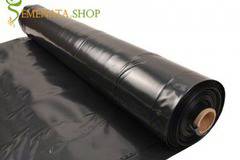 Професионален черен филм (черно фолио) за мулчиране против плевели на домат и зеленчуци