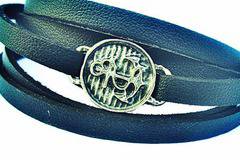 Кожена Унисекс Гривна Amulet