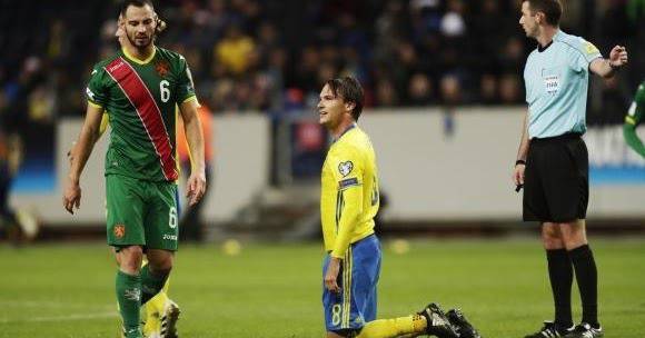 България посреща Швеция в много важна среща от квалификационна група А за Мондиал 2018