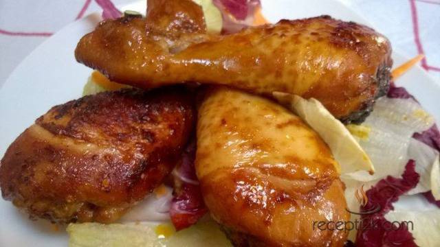 Мариновани печени бутчета