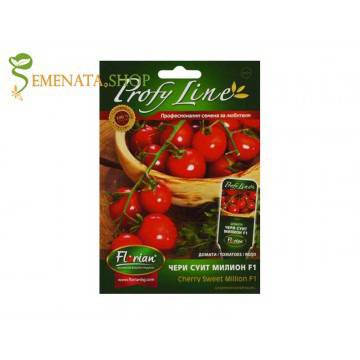 Професионални семена на домати чери Суит Милион F1 – супер сладки