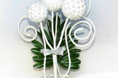 Сувенир – Интериорна декорация с перли – 30 см. Модел DM-9013