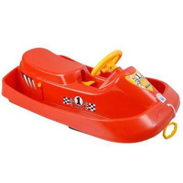 Пластмасова детска шейна с кормило и спирачки RALLY PILSAN