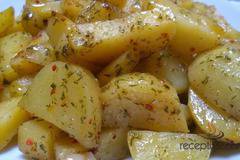 Вкусни картофи с чесън