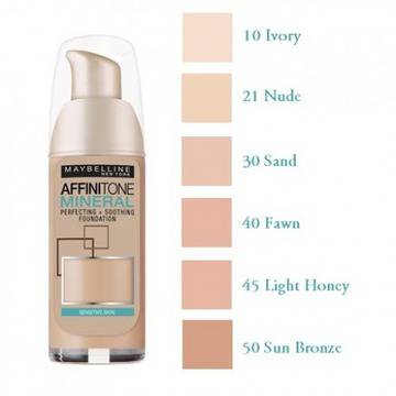 Maybelline Affinitone Mineral фон дьо тен 30мл