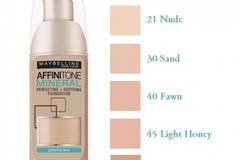 Maybelline Affinitone Mineral фон дьо тен 30мл