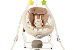 НОВО!!! Музикална електрическа люлка-шезлонг 2в1 Savannah